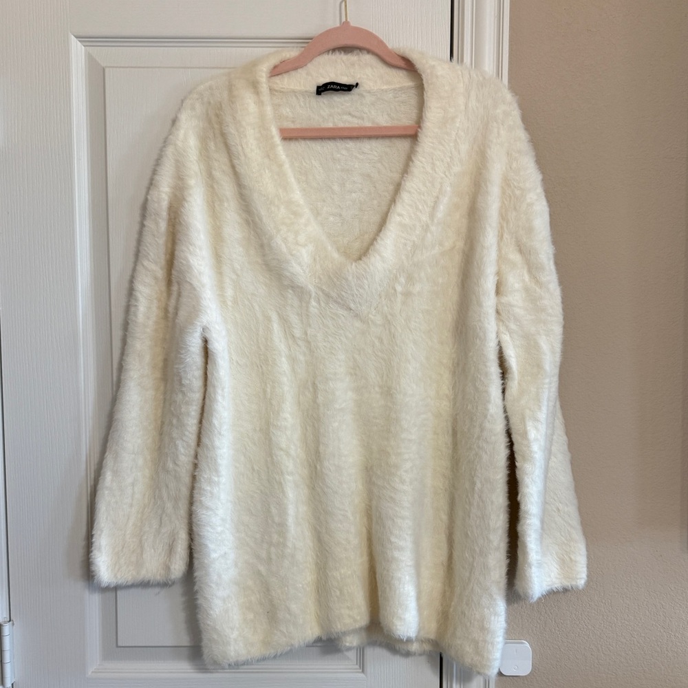 Zara Fuzzy Knit Sweater